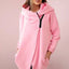 Women's Plus Size Solid Color Overcoat