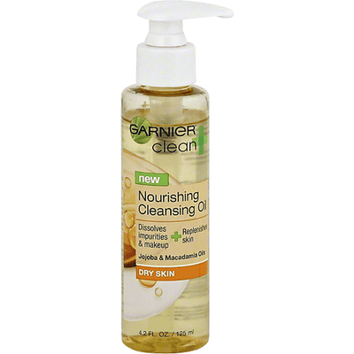 Garnier Nourishing Cleansing Oil for Dry Skin - 4.2 Fl. Oz.