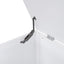 Twin Size Daybed with Storage Arms  Trundle and Charging Station White - Korvel