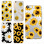 Floral Soft Clear Phone Case for iPhone & Samsung