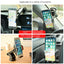 Long Rod Automatic Lock Car Phone Holder Telescopic Suction Cup Mount for Car Air Vent Lazy Live Streaming - Korvel
