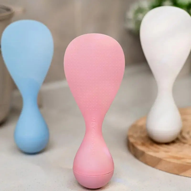 Stylish Non-Stick Rice Spoon with Tumbler Design