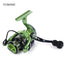 YUMOSHI Full Metal Spinning Fishing Reel with Aluminum Spool