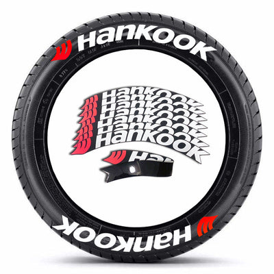 [One-piece set] Tire letter sticker one-piece set One-piece set Suitable for 4 tires No accessories included - Korvel