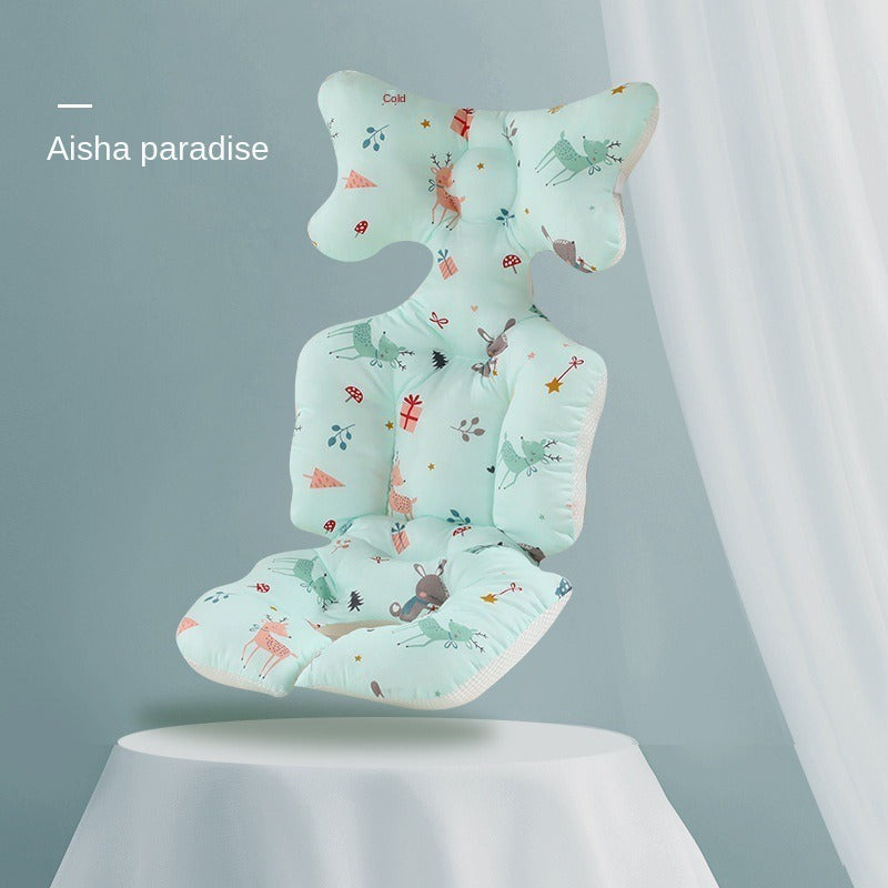 Baby Stroller Cushion, All-Season Universal Cushion, Pusher Cotton Cushion, Dining Chair, Toddler Cushion, Pure Cotton Cushion - Korvel