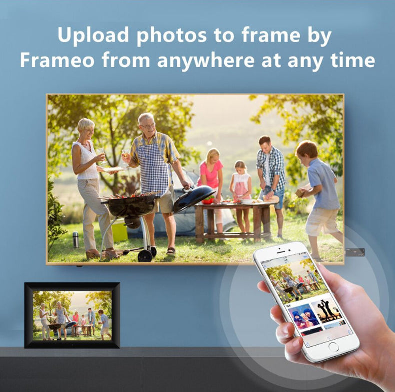 Frameo cloud photo frame WiFi digital photo frame 16G memory smart photo album - Korvel