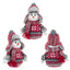 Poupée en tissu bonhomme de neige charmante pour décor festif