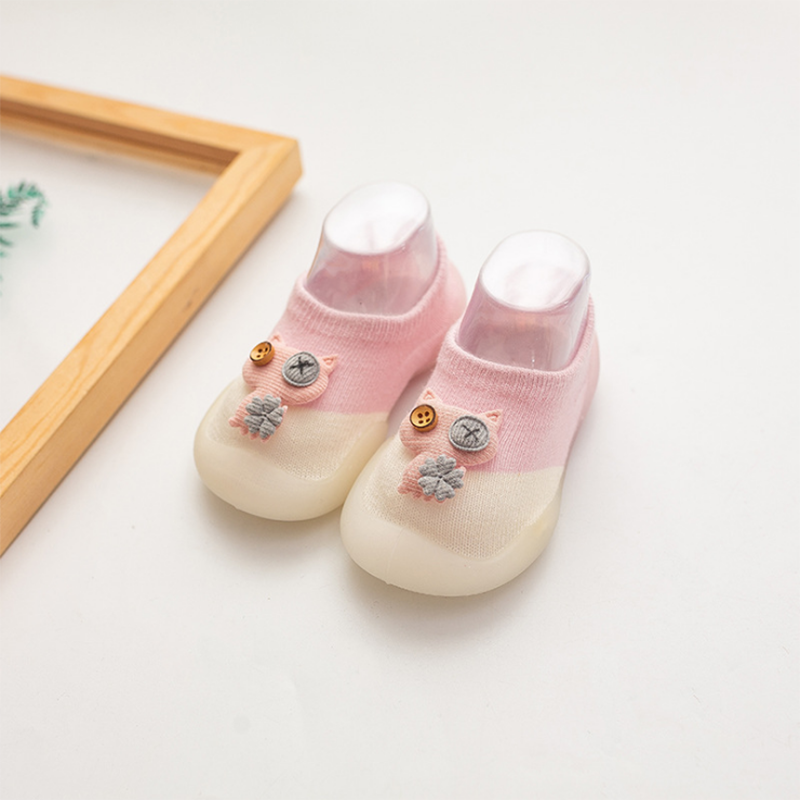 Calcetines de Suelo para Bebés y Niños Pequeños de Algodón Antideslizantes Premium