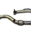 SPDZ1 2.5″ Catless Downpipe & Front Pipe for 2016-2022 Honda Civic 1.5T Turbo - Korvel