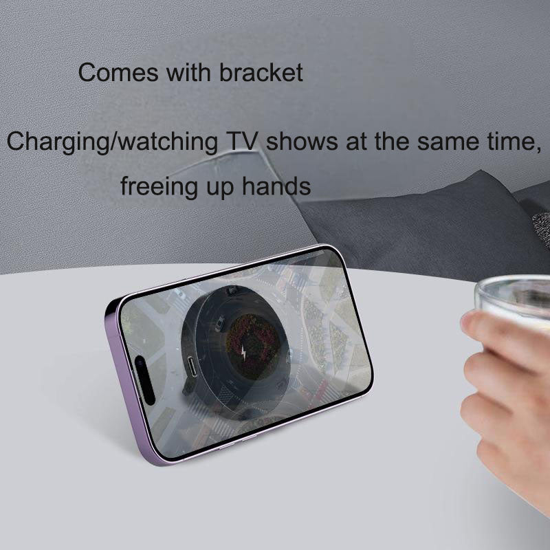 Suitable for Apple 15 magnetic wireless charger fast charging desktop phone charging dual-purpose stand - Korvel