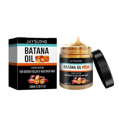 Batana Dense Hair Mask Solid Hair Dense Hair Deep Moisturizing Repair Dye Perm Hair Care Mask - Korvel