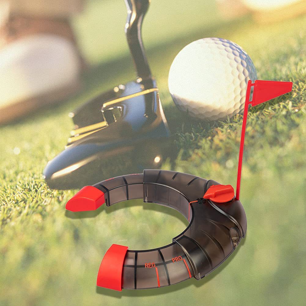 Golf Putting Practice Green Hole Cup Adjustable Hole Cup Golf Putt Mobile Hole Cup - Korvel