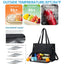 2-in-1 Travel Tote: Laptop & Insulated Lunch Bag