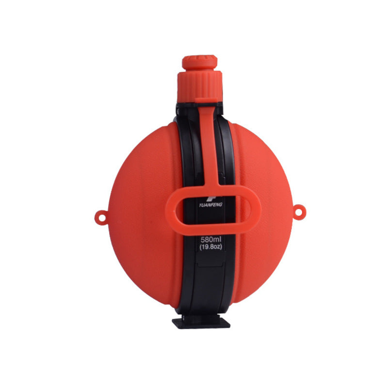 Silicone Folding Water Bottle Manufacturer Outdoor Portable Sports Water Bottle Fitness Hiking Water Bottle 580Ml - Korvel
