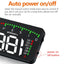 3.5 A900 HUD Head-Up Display Car-styling Hud Display Overspeed Warning Windshield Projector Alarm System Universal Auto - Korvel