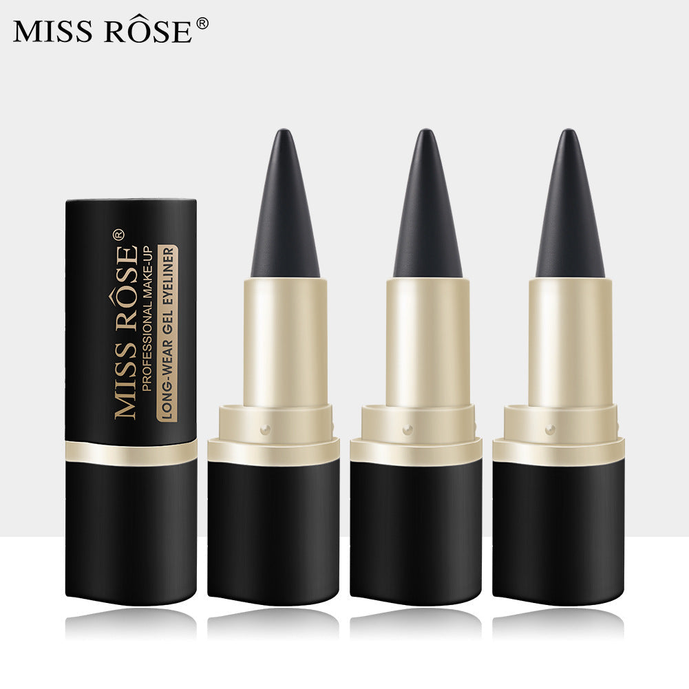 Premium Quick-Dry Waterproof Eyeliner - Rich Black