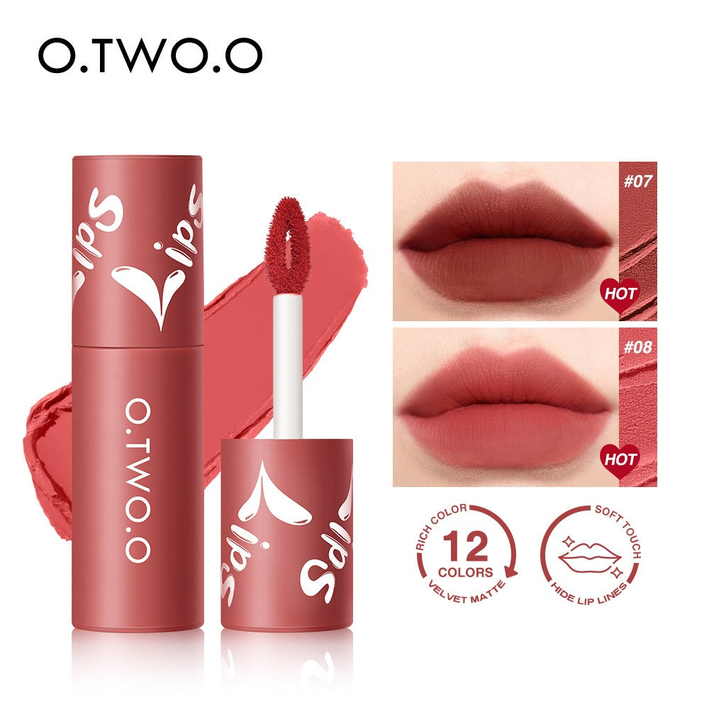 O.TWO.O Lip Clay Matte Dual-Use Lipstick & Blusher