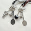 Miu Style Bag Charm Couple Edition Billiard Black 8 Decorative Chain Korean INS Alloy Badminton Climbing Keychain - Korvel