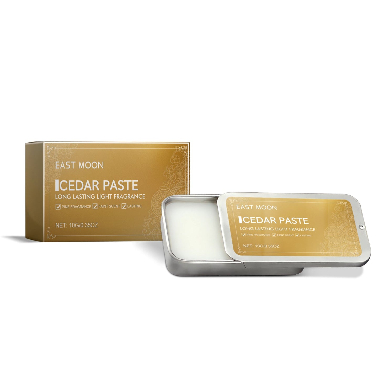 Men's Solid Balm Portable Solid Balm For Long-Lasting Fragrance Refreshing And Non-Sticky - Korvel