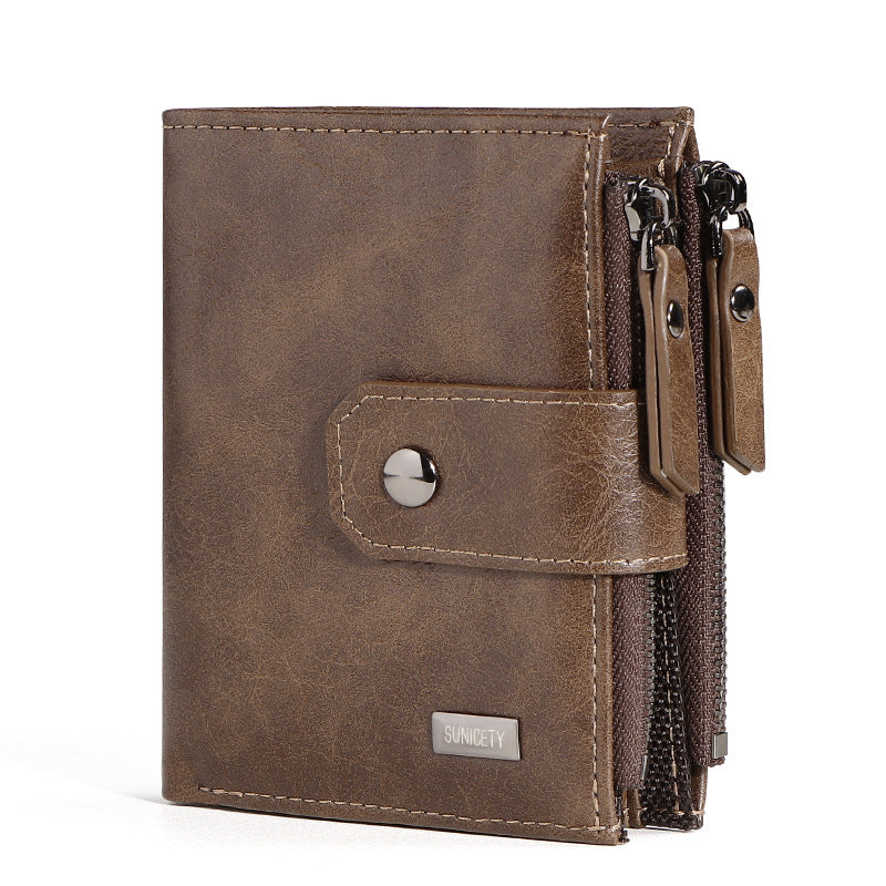 Premium Anti-Theft Leather Wallet for Men