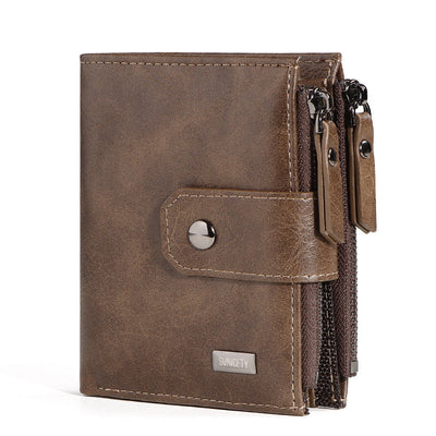 Premium Anti-Theft Leather Wallet for Men