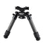 Linkogear HB-C02M Carbon Fiber Bipod – Quick-Detach, Adjustable 7-10” - Korvel