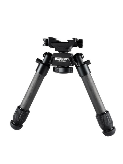 Linkogear HB-C02M Carbon Fiber Bipod – Quick-Detach, Adjustable 7-10” - Korvel