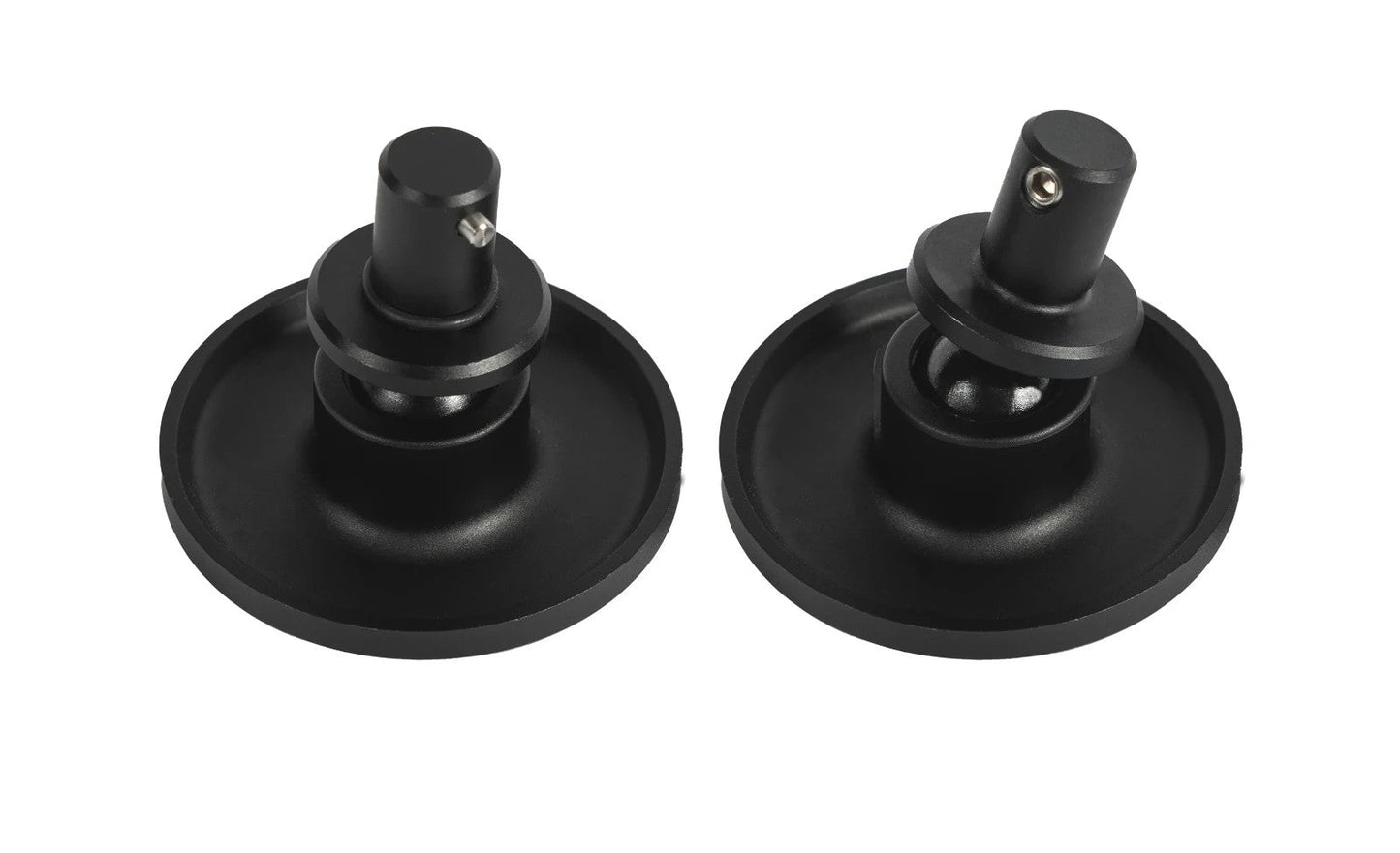 Linkogear Universal Bipod Feet BSP-01 BSP-02 BSP-03 Aluminum Stainless Terrain - Pair - Korvel