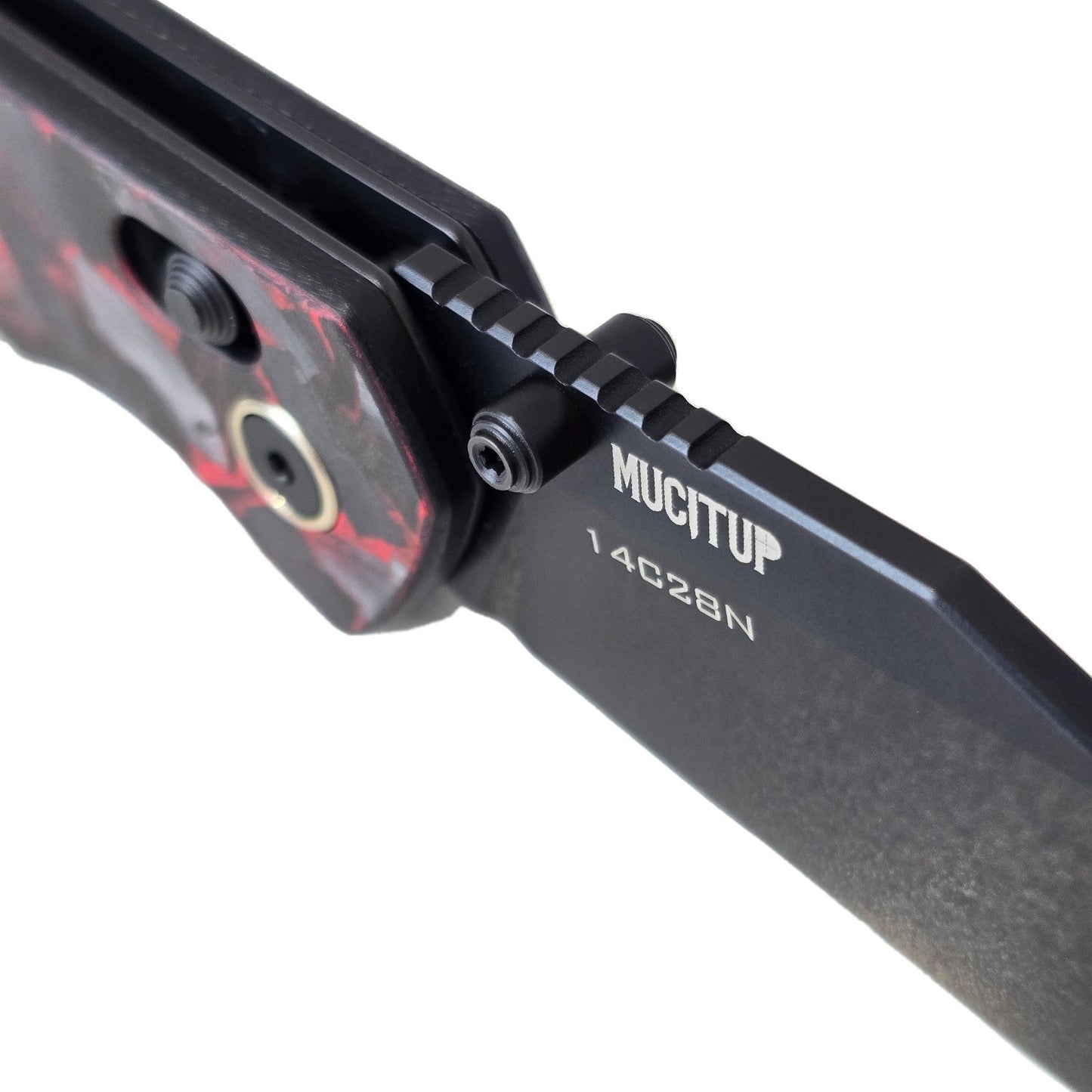 MUCTAC Ember & Smoke Folding Knife – Premium EDC Design