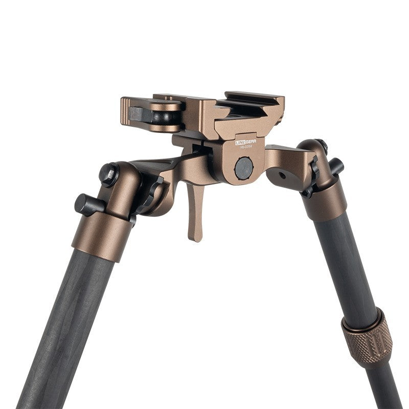 Linkogear HB-C05M Bipied en Fibre de Carbone - Arca Swiss & Picatinny