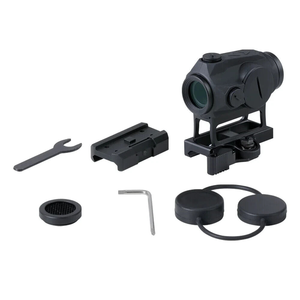 Red Win Mantis 1x22 Gen II Red Dot Sight - Shake Awake, QD Mount