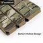 IDOGEAR Bolsa Táctica Triple para Cargadores MOLLE - Compatible con Cargadores de 5.56 y 9mm