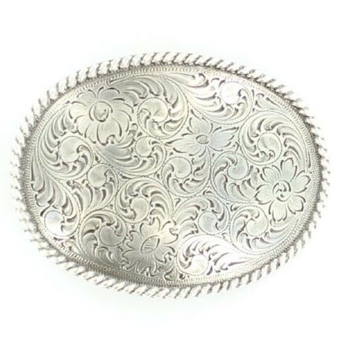 Floral Engraved Buckle - Korvel