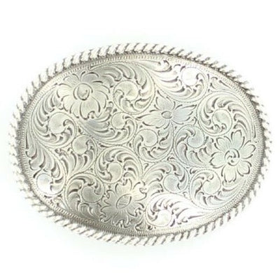 Floral Engraved Buckle - Korvel