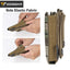 IDOGEAR Bolsa Táctica Triple para Cargadores MOLLE - Compatible con Cargadores de 5.56 y 9mm
