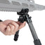 Linkogear HB-C02M Carbon Fiber Bipod – Quick-Detach, Adjustable 7-10” - Korvel