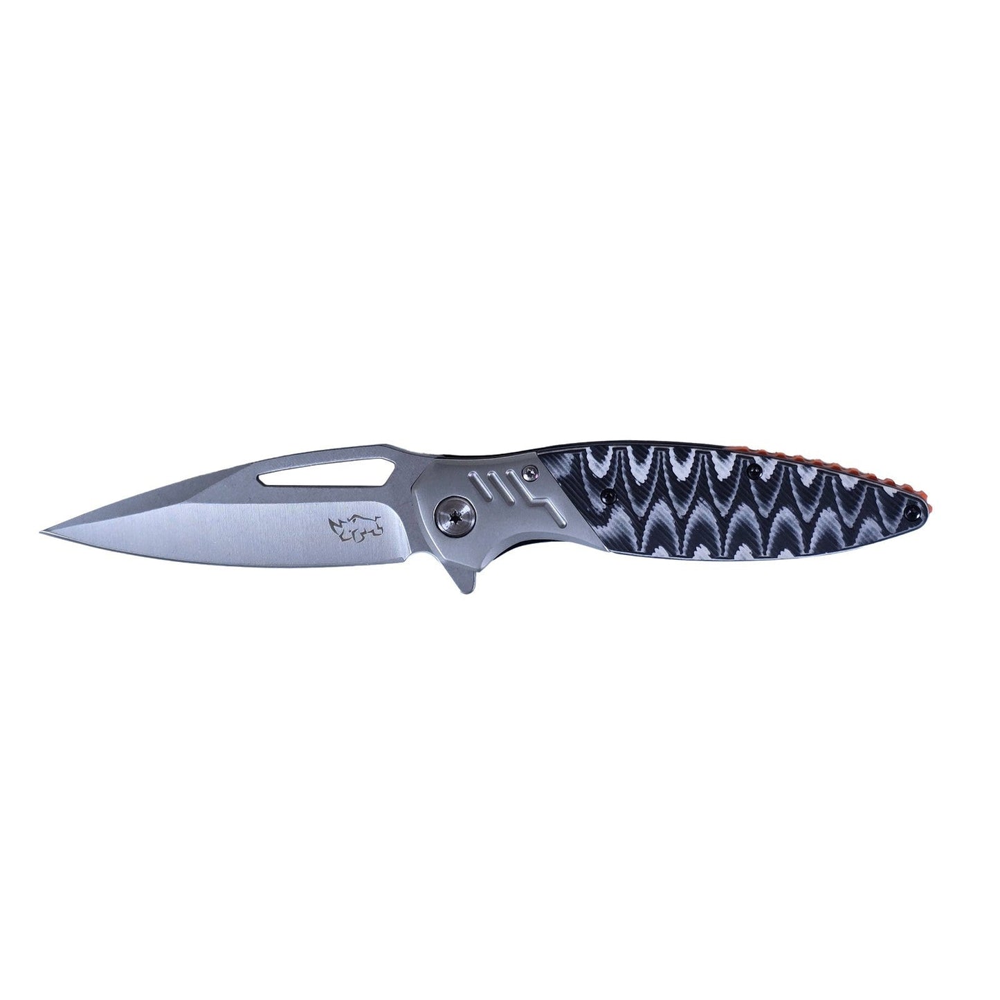MUCITUP Axis Folding Knife - D2 Steel, G10 Handle, Liner Lock