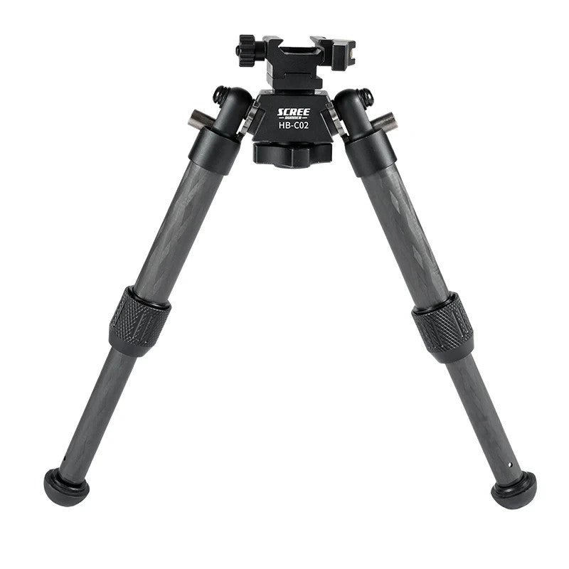 Linkogear HB-C02 Bipode de Fibra de Carbono QD Picatinny 7–9.8"