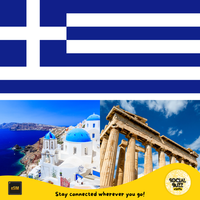 Greece eSIM Internet Data Plan