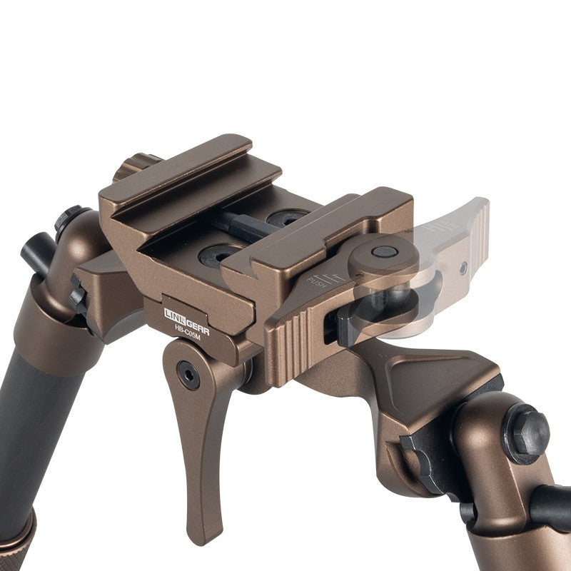 Linkogear HB-C05M Bipied en Fibre de Carbone - Arca Swiss & Picatinny