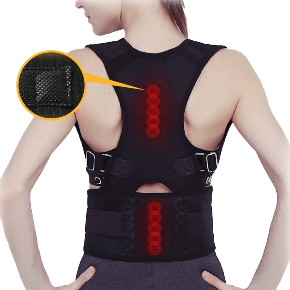 Magnetic Posture Corrector Brace for Back and Shoulders - Korvel