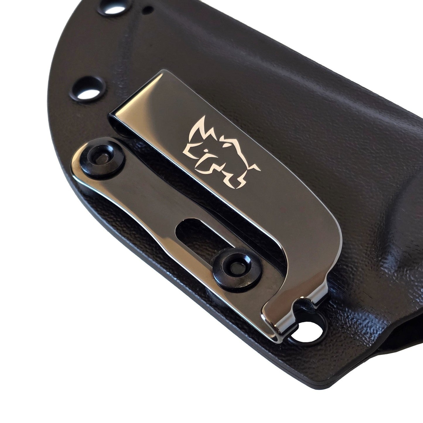 Couteau à lame fixe MUCTAC Surge en édition limitée MUCITUP - Acier D2, lame DLC de 3"