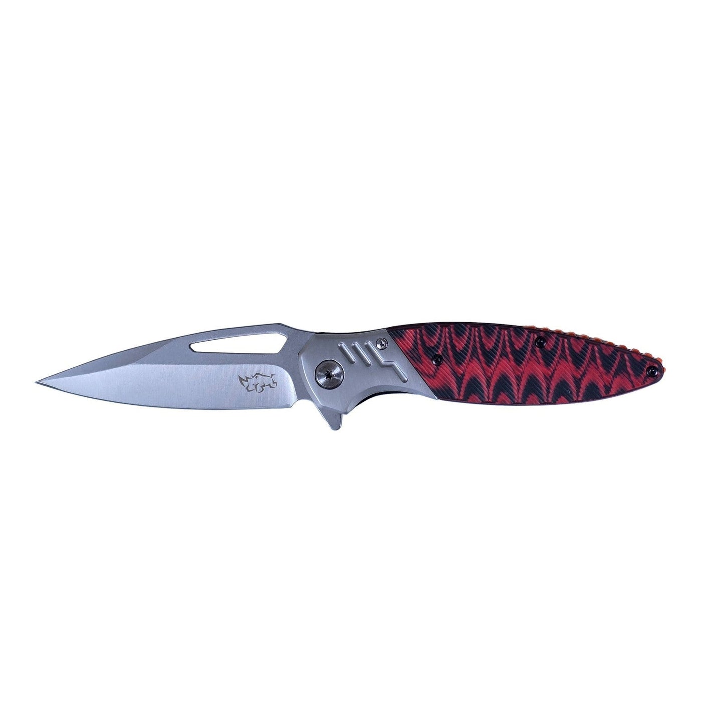 MUCITUP Axis Folding Knife - D2 Steel, G10 Handle, Liner Lock