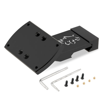 MUCTAC 35° Offset RMR Red Dot Mount - Durable Aluminum Design