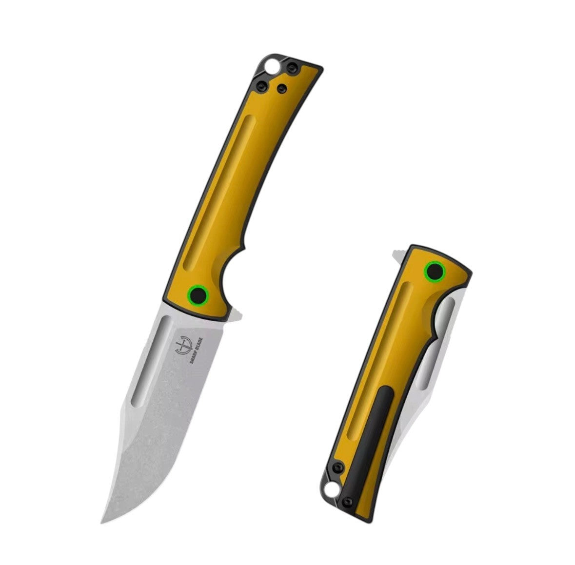 Cuchillo Plegable Sharp Blade YH-SB08 con Clip de Titanio