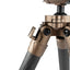 Linkogear Carbon Fiber Tripod – Picatinny/Arca, 64" Max, 66lb Capacity - Brown - Korvel
