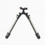 Linkogear HB-C01L Carbon Fiber Tac Bipod – QD Picatinny – Rubber & Spike Feet - Korvel