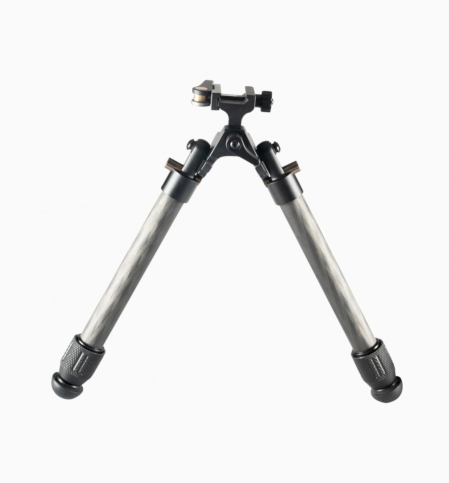 Linkogear HB-C01L Carbon Fiber Tac Bipod – QD Picatinny – Rubber & Spike Feet - Korvel