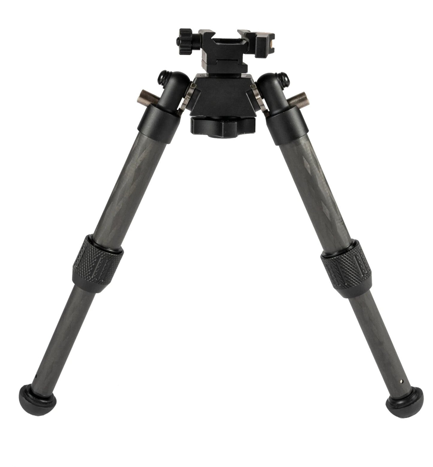 Bipode Linkogear HB-C02M – Marrón, Fibra de Carbono, Desmontable Rápido, Ajustable de 7-10”