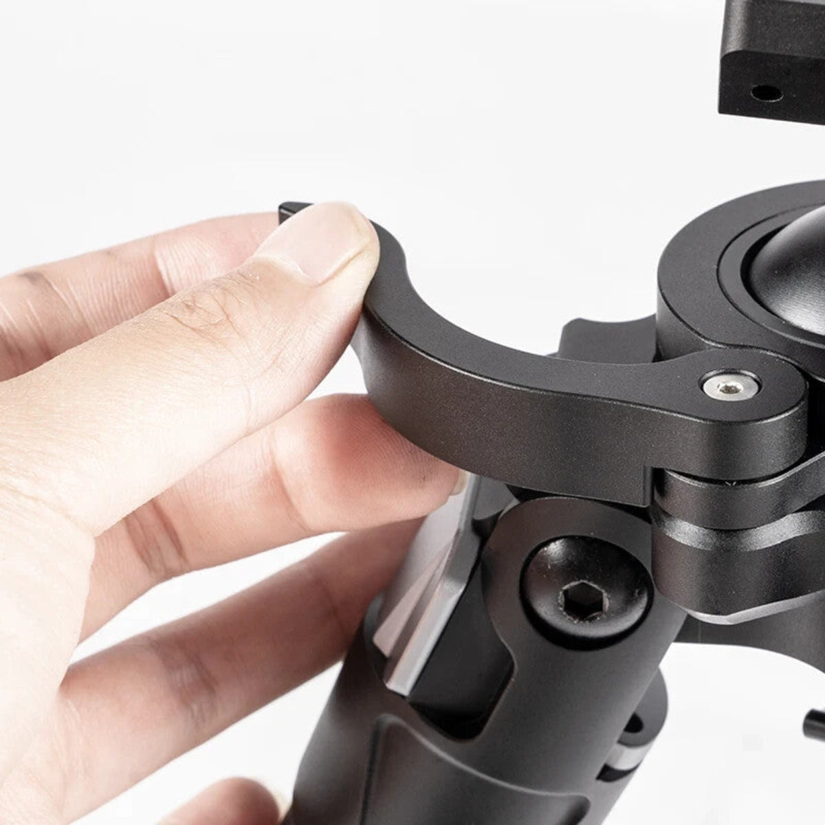 Trépied en fibre de carbone Linkogear – Hauteur maximale de 64", capacité de 66 lb